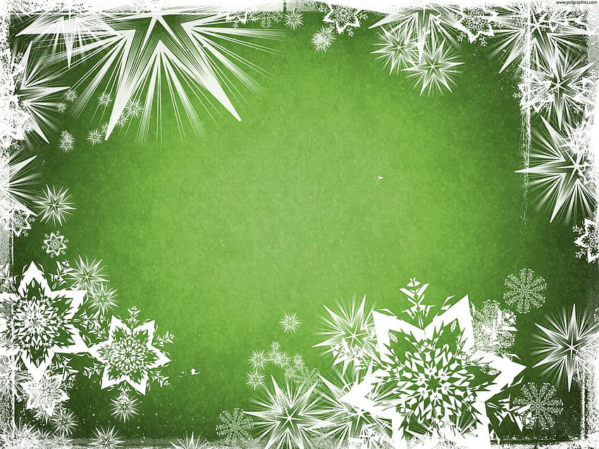 Green Christmas background, Retro Christmas HD wallpaper