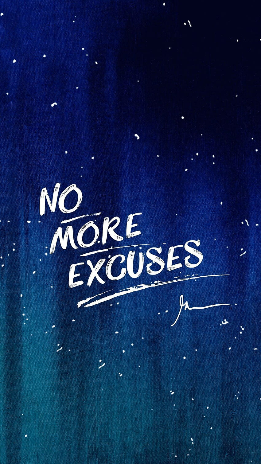 No More Excuses Just Do It Tomorrow HD phone wallpaper  Pxfuel