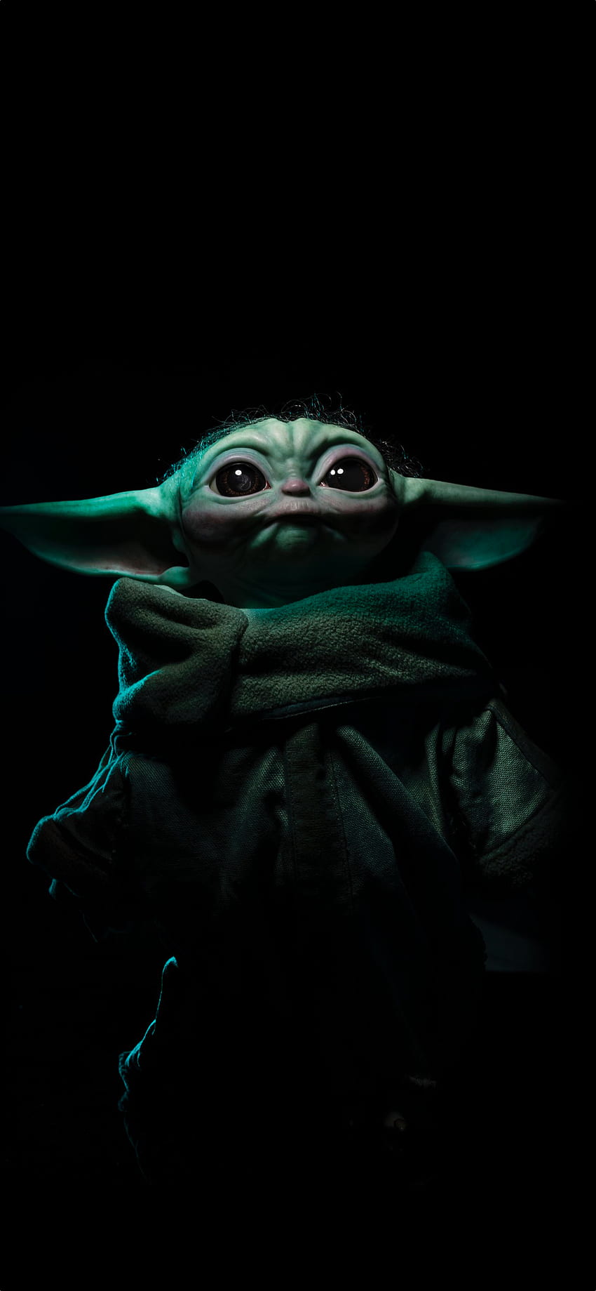 hermoso de Grogu (el Niño también conocido como Baby Yoda), Baby Yoda Mandalorian fondo de pantalla del teléfono