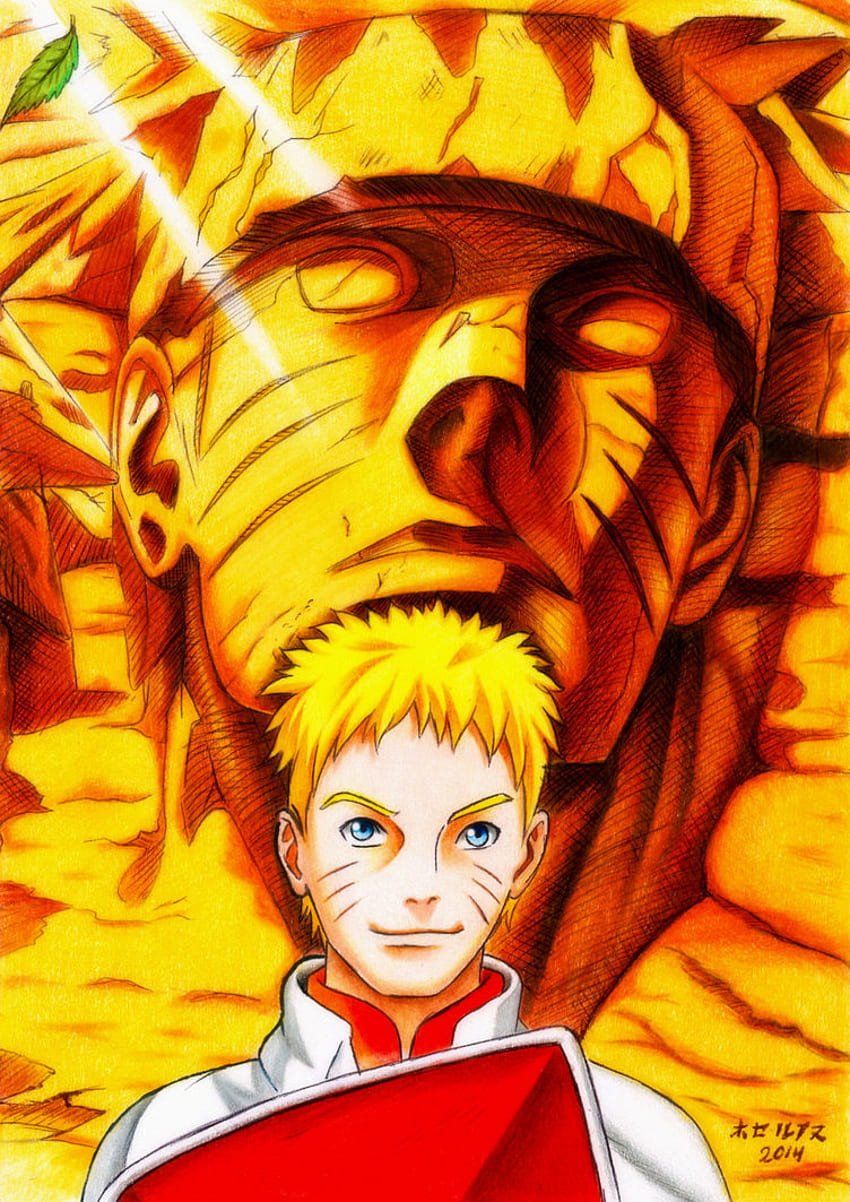 Wallpaper Naruto Hokage  Naruto art, Yandere anime, Naruto