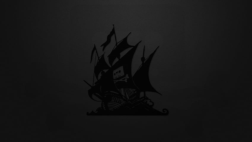 海賊船の背景、黒い海賊 高画質の壁紙