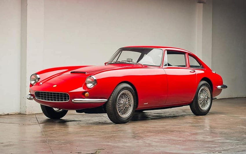 Ferrari da América – O raro Apollo 3500 GT Coupe de 1963. .jpg, antigo, raro, vermelho, carro, vintage papel de parede HD
