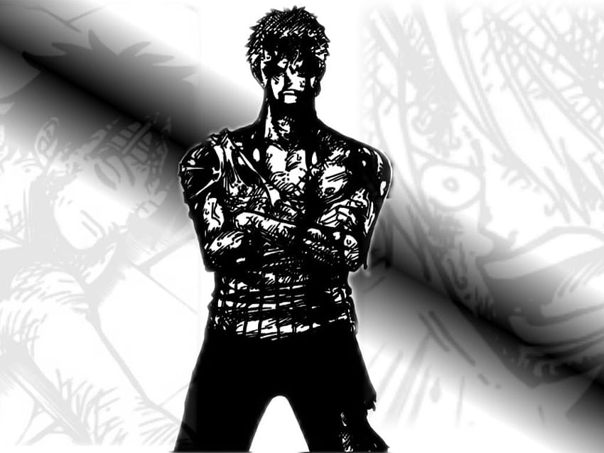 112 Zoro Wallpaper Black And White Pictures - MyWeb