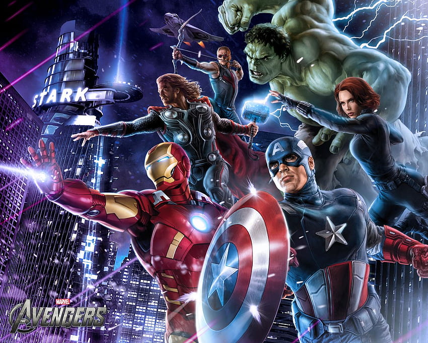 The Avengers . The Avengers , Avengers Movie and Avengers Cartoon, Blue Avengers HD wallpaper
