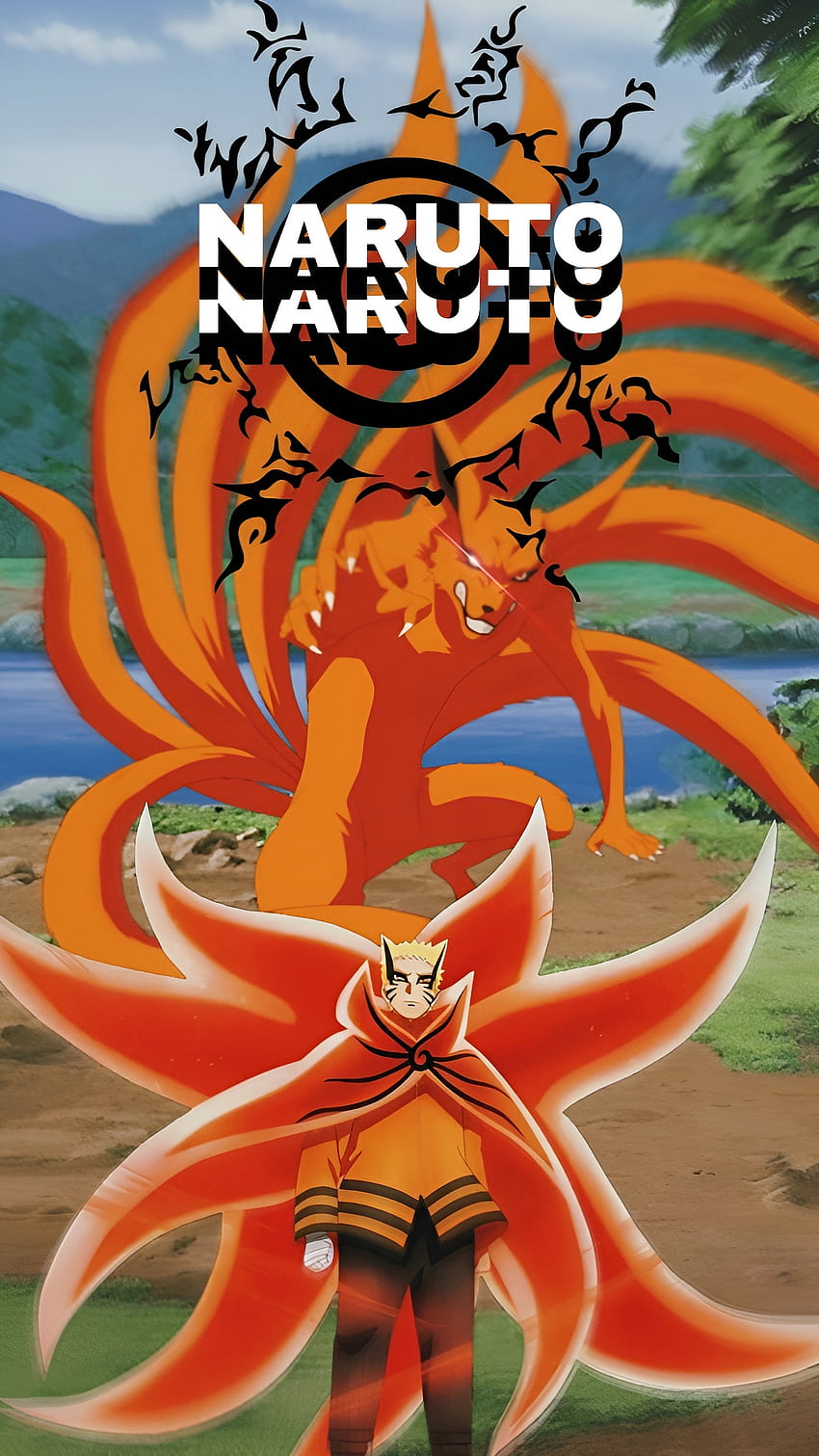 Naruto Uzumaki, Chakra, Mode, Barion, Kurama HD phone wallpaper