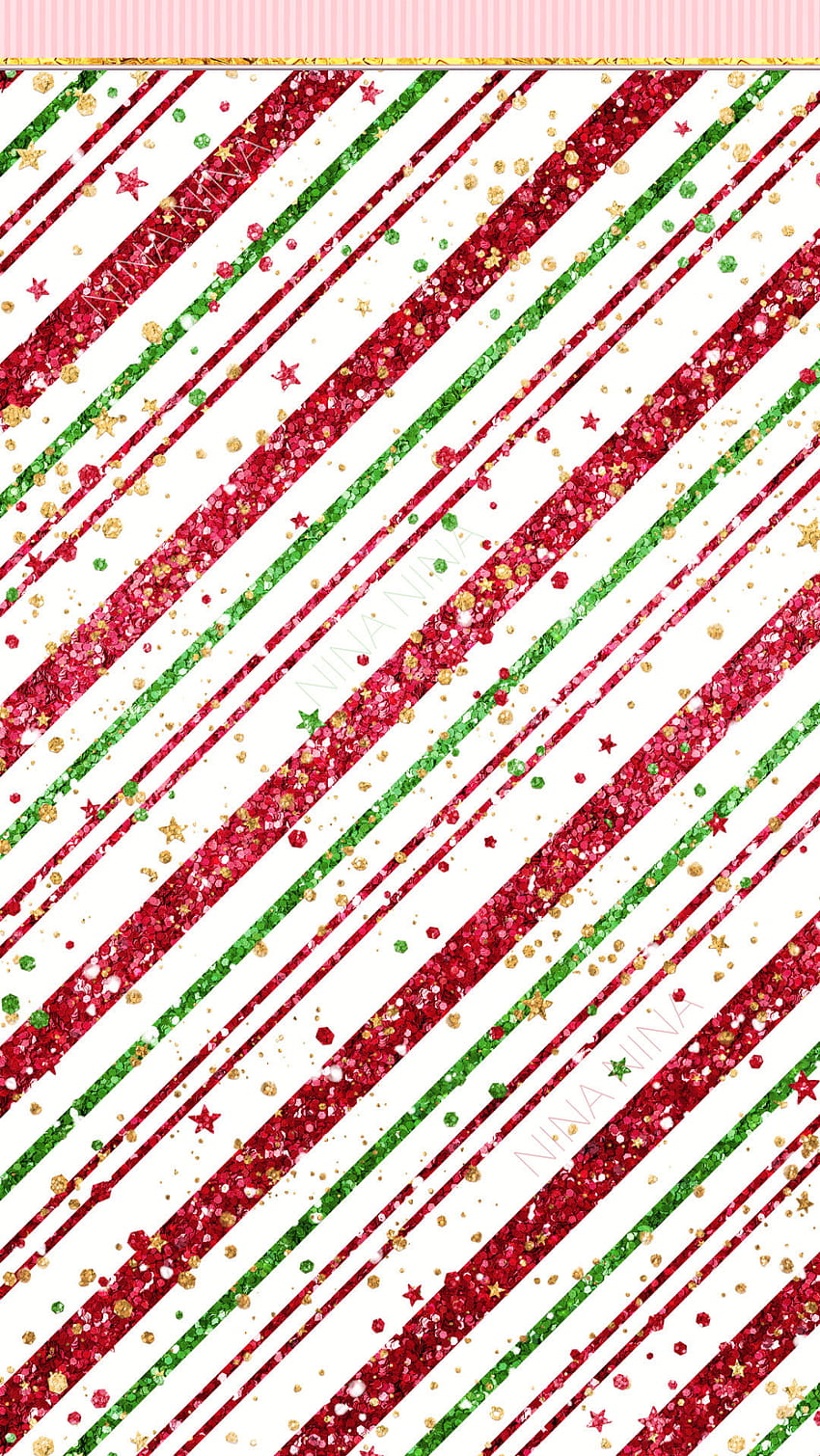 Candy Cane Christmas, Cute Candy Cane Tapeta na telefon HD