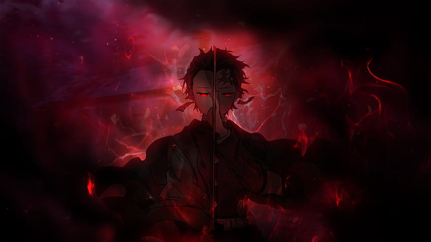 Anime Demon Slayer: Kimetsu no Yaiba Tanjirou Kamado P HD duvar kağıdı
