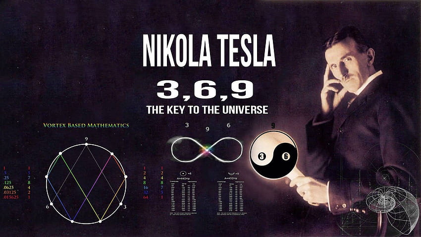 El secreto detrás del código de Nikola Tesla: 3, 6, 9 - Jew World fondo de pantalla