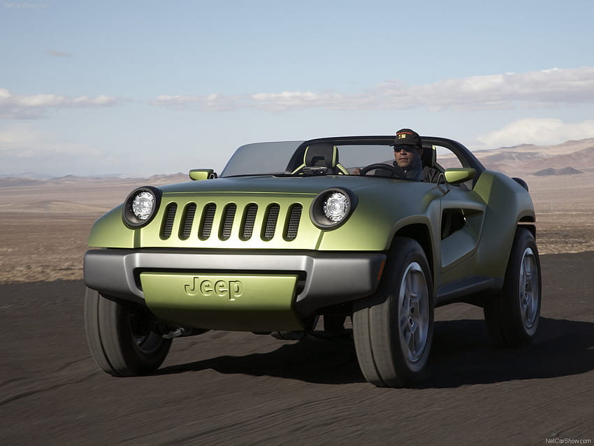 Jeep Wrenged, бърз, кола, седан, превозно средство HD тапет