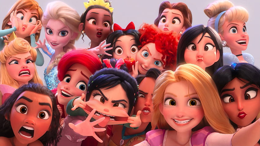 Vanellope Disney Princess Ralph Breaks The Internet Wreck It HD wallpaper