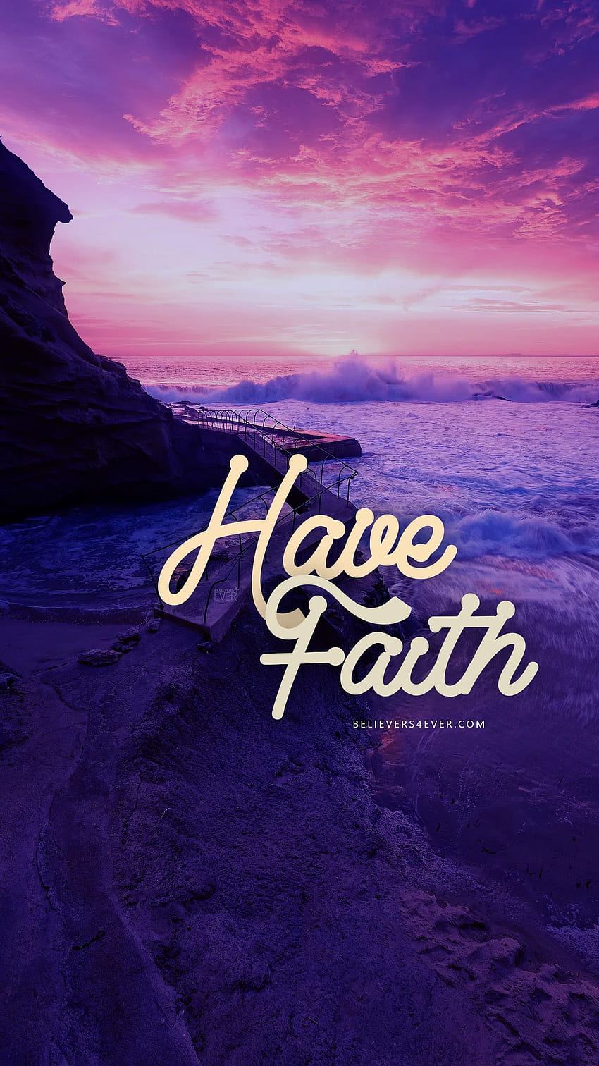 Citazioni di Faith God - - - Tip Sfondo del telefono HD