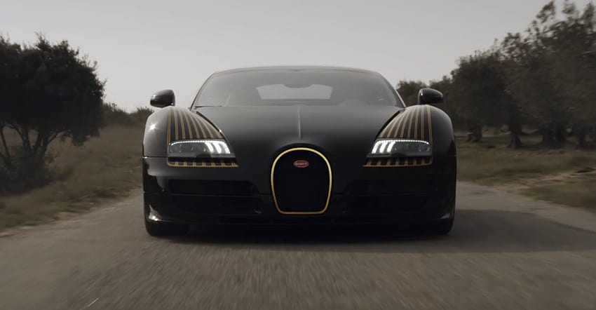 Black Bess - Les Légendes de Bugatti, Black Bugatti Veyron HD wallpaper