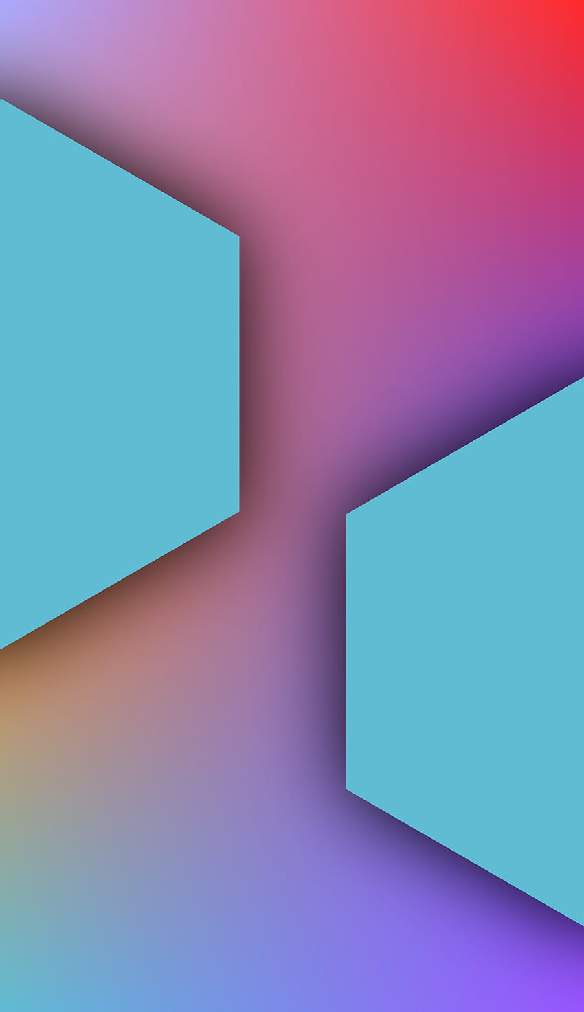 hex gradient, magenta, pink, hexagon, iphone, anime HD phone wallpaper