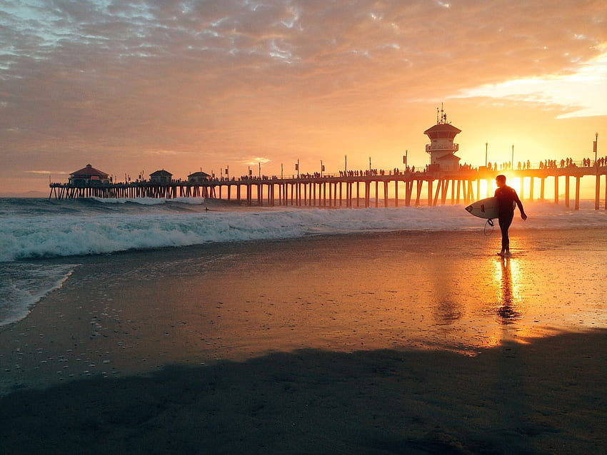 California May Lose Popular Surfing Spots to Rising Seas. Smart News. Smithsonian Magazine, Sunset Beach Surfing HD wallpaper