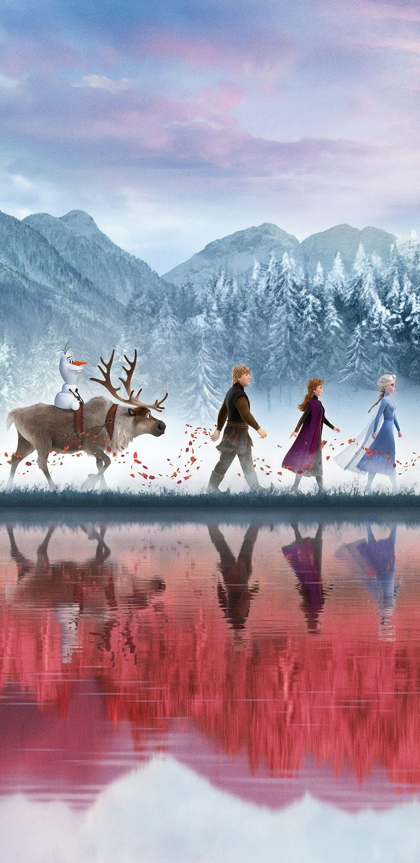 Frozen 2, outdoor, movie, animation, 2019, Frozen II HD phone wallpaper