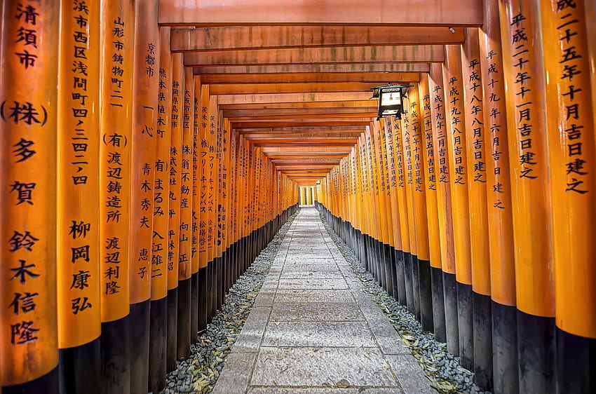 Fushimi Inari Taisha Shrine, Kyoto HD wallpaper