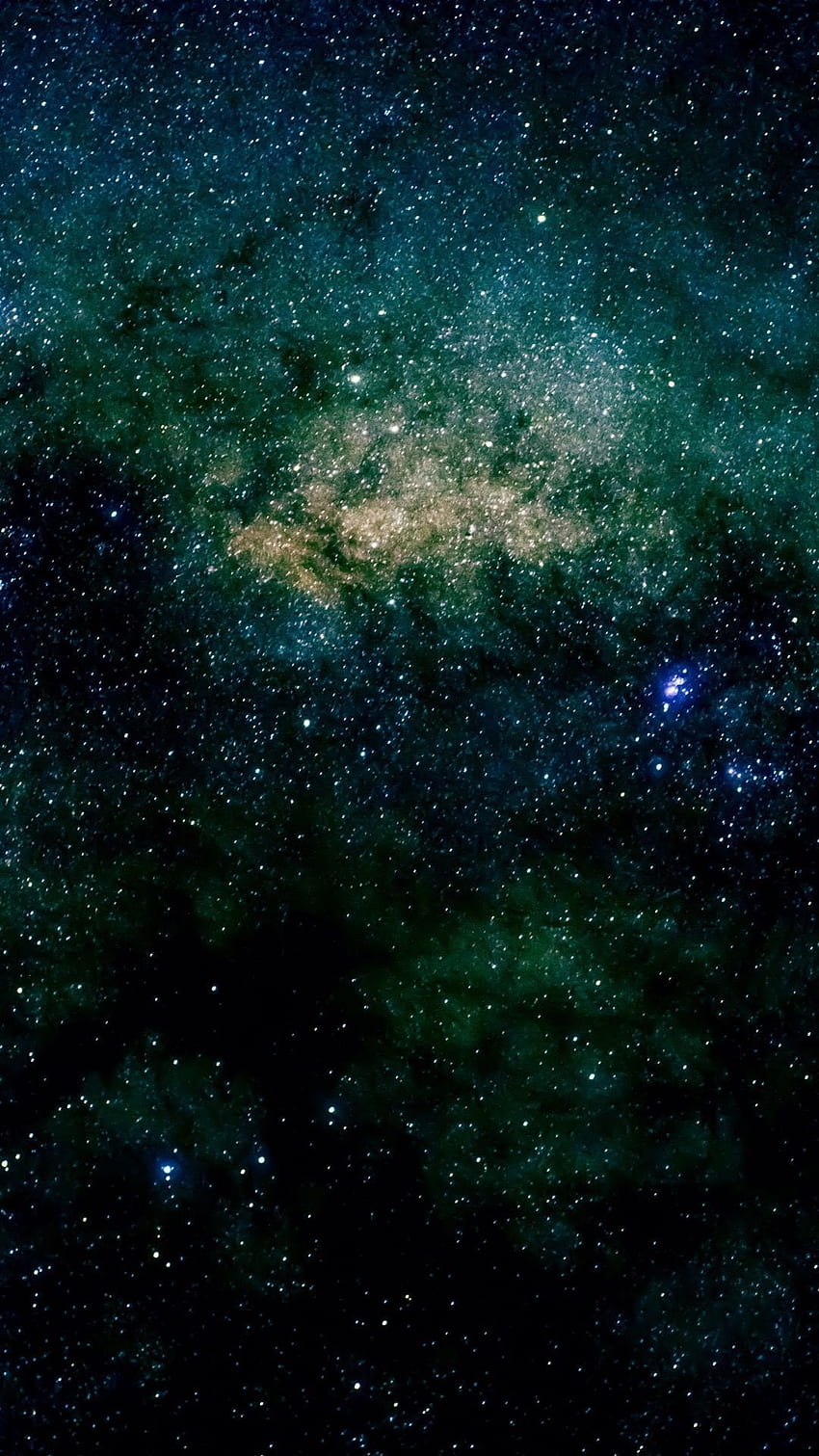 Green, Sky, Astronomical object, Blue, Galaxy, Nebula in 2020. Dark green , Aesthetic , Galaxy, Green Spiral Galaxy HD phone wallpaper