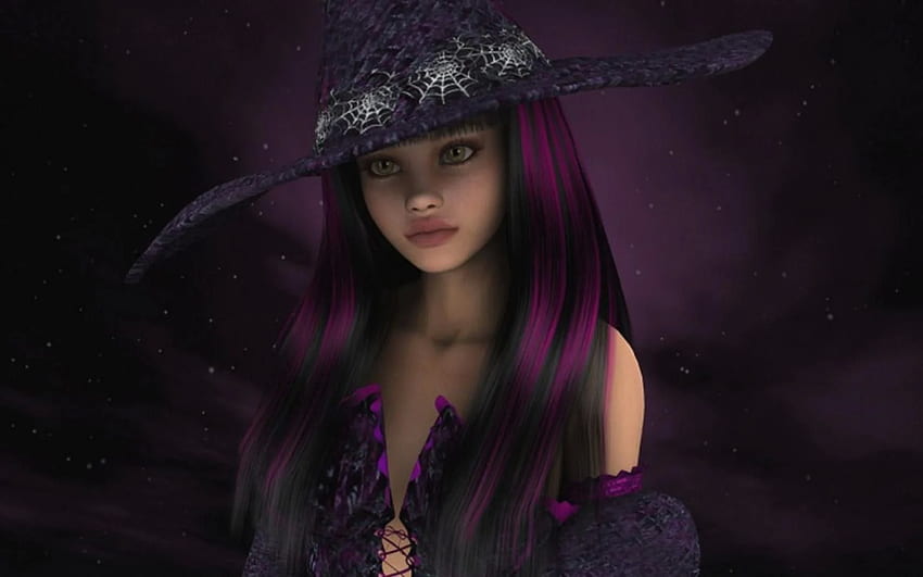 Gorgeous Witch . Witch , Beautiful witch, Love, Beautiful Witch Cat HD wallpaper