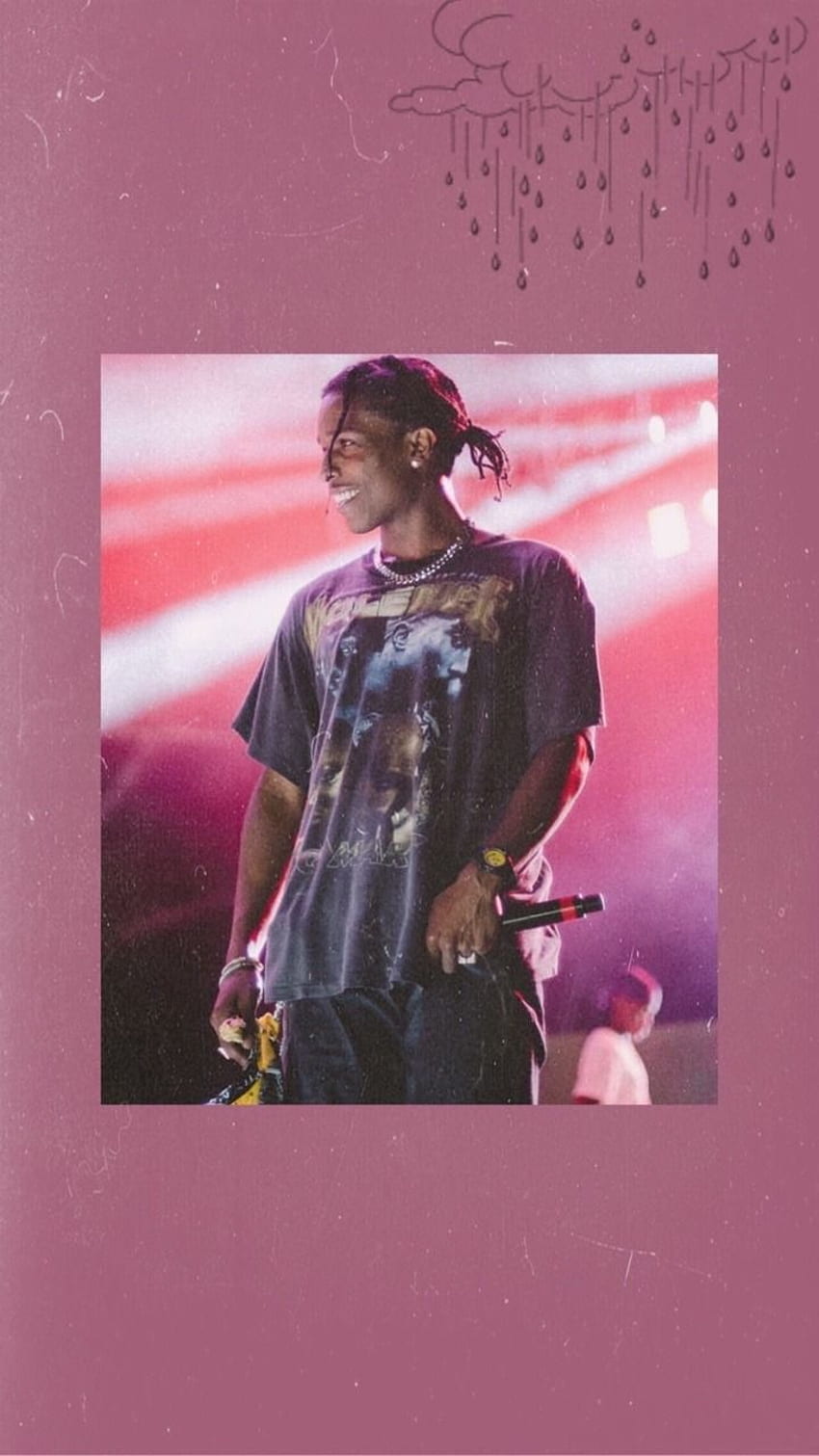 Asap rocky by caroline on wall collage in 2020, 2020 Rappers HD phone wallpaper