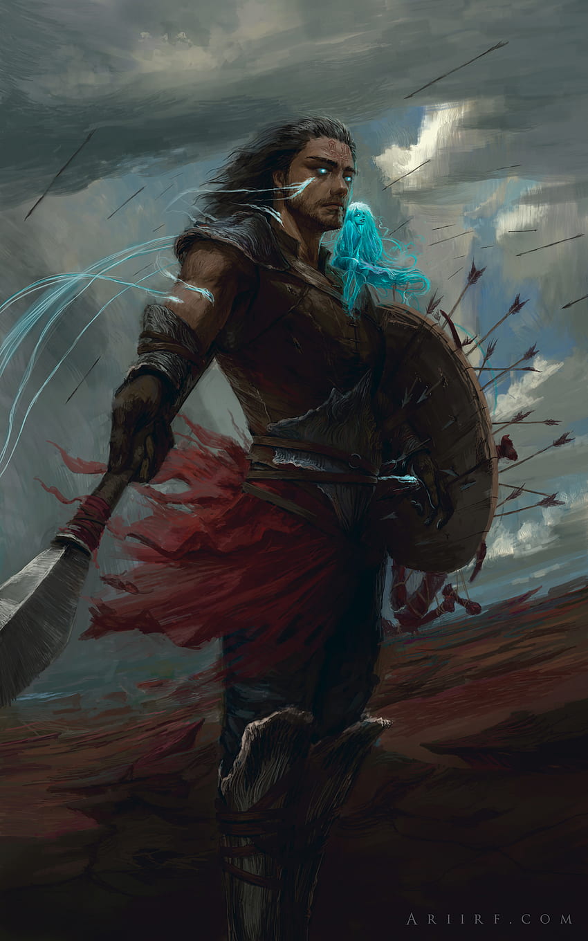 I painted Kaladin - Do you know the Words?: Stormlight_Archive HD phone wallpaper