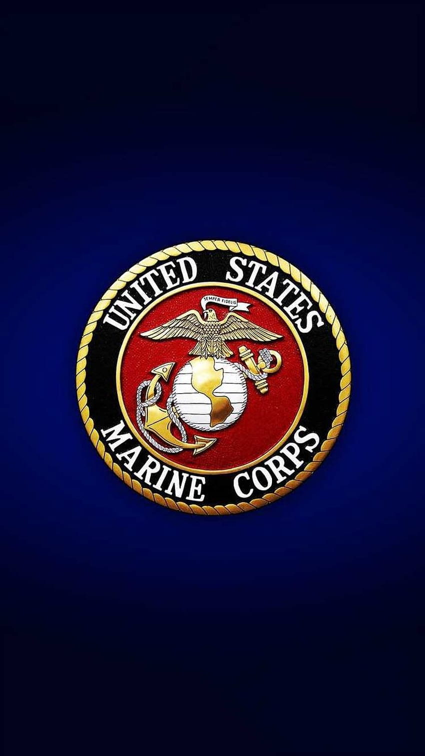 Marine Corps Discover more American Military, Armed Forces, Marine Corps, United States Marine Corps, United State. Marine corps, Usmc , Marine, Marine Logo HD phone wallpaper