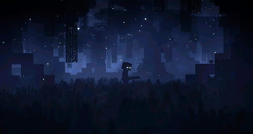 Ich habe einen Screenshot gemacht und ihn zu einem aus Song Of War - Black Plasma Studio : R Minecraft, Minecraft Dark bearbeitet HD-Hintergrundbild