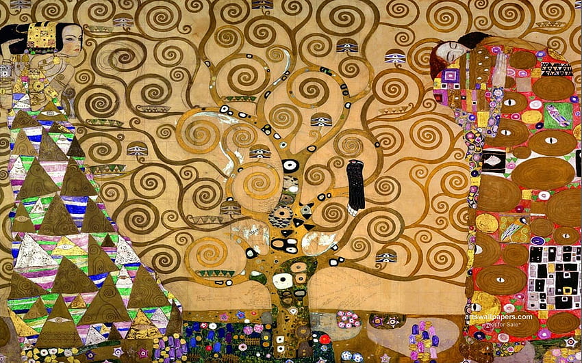 L'Arbre De Vie Gustav Klimt Art Peinture 1920×1200, Gustav Klempt Fond d'écran HD