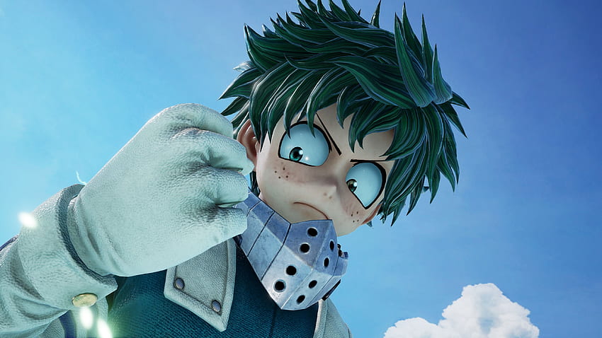 Wallpaper izuku, jump force, anime, video game desktop wallpaper, hd image,  picture, background, 3a1ba8