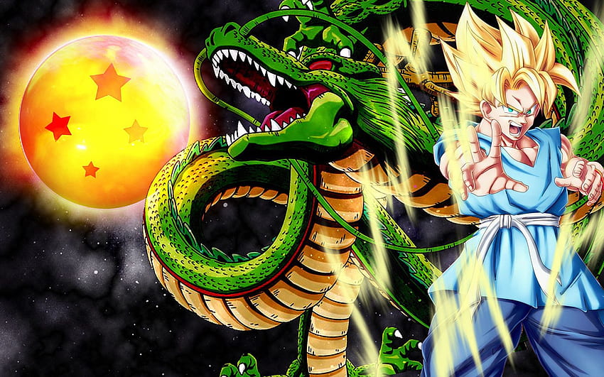 Shenron, Son Goku, Dragon Ball Z, dragon, DBZ, manga, Dragon Ball para con resolución. Alta calidad, Sheron fondo de pantalla