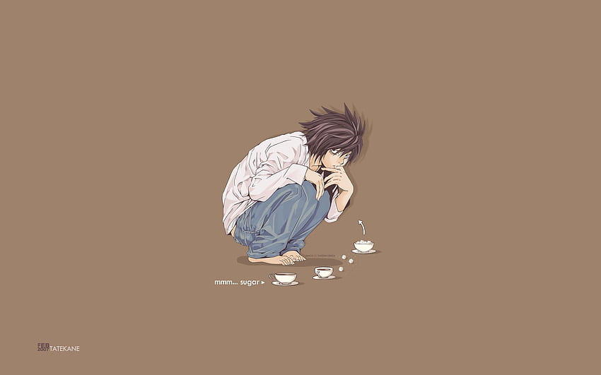 L From Death Note , Anime, Lawliet L • For You For & Mobile, Sad Anime Death HD wallpaper