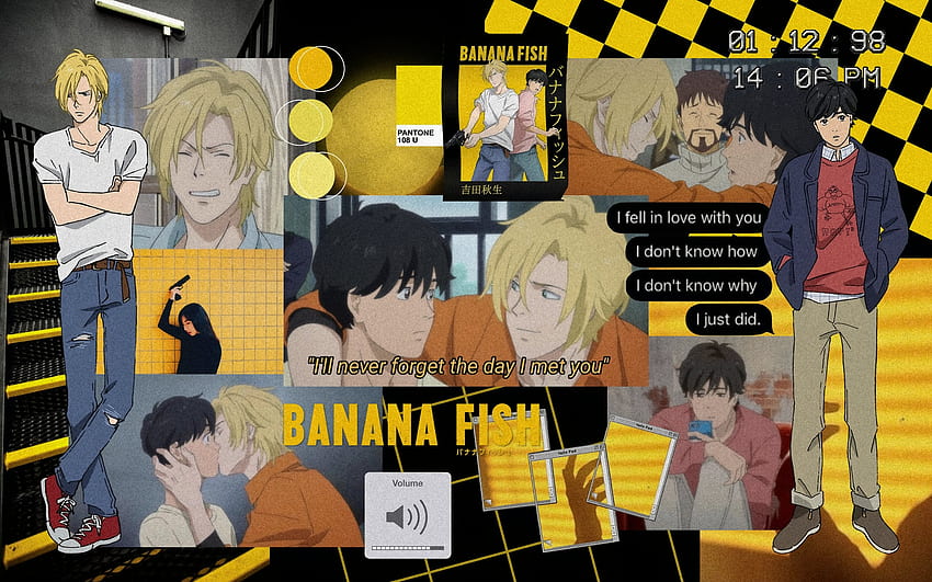 iPhone Banana Fish Wallpaper Discover more anime, Ash Lynx, Banana Fish,  Eiji, Eiji Okumura wallpaper.