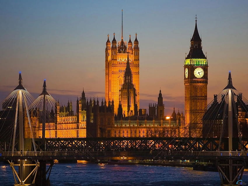 Paysage, Villes, Architecture, Londres, Big Ben Fond d'écran HD