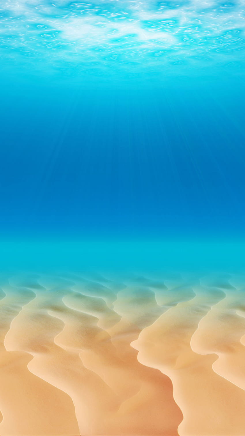 Ocean Floor, Ocean Floor iPhone HD phone wallpaper