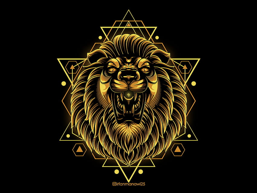 King lion logo HD wallpapers | Pxfuel