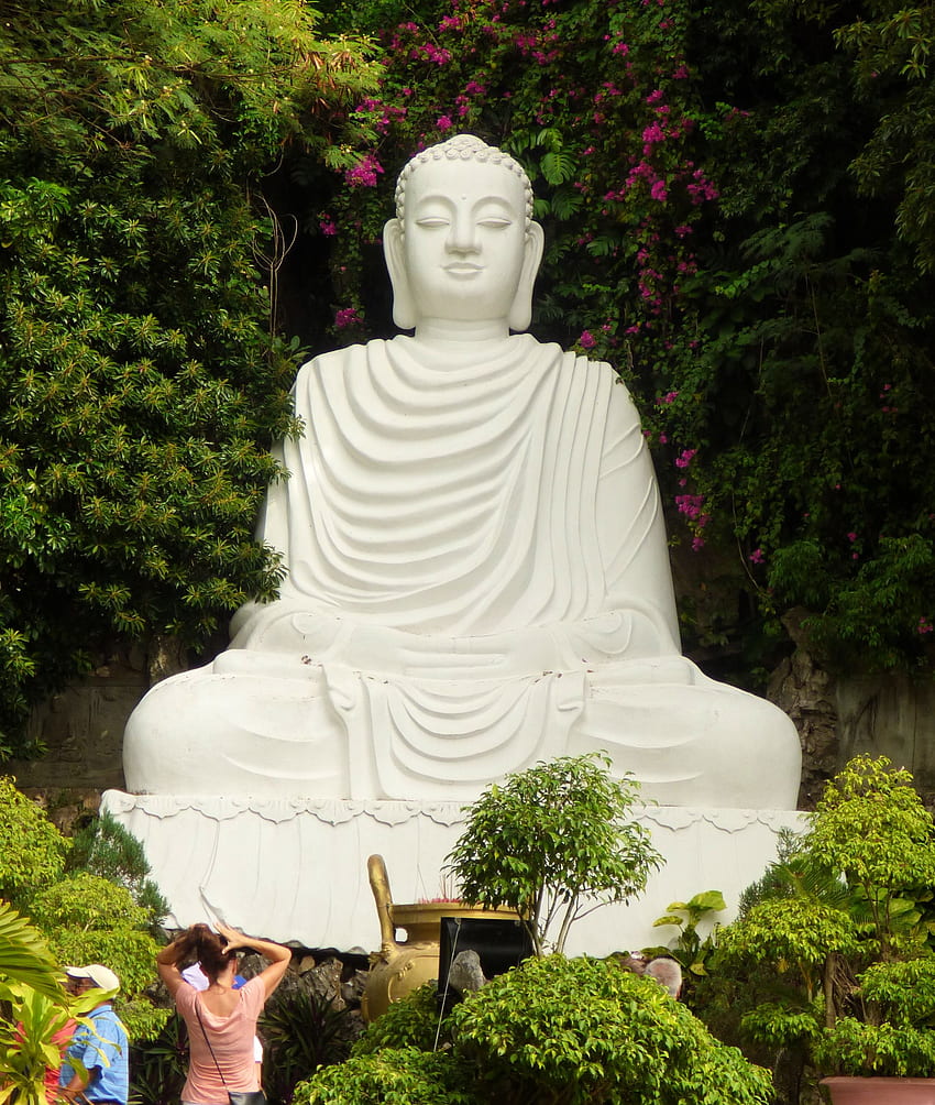 Beautiful Buddha in Vietnam. Buddha, Giant buddha, Buddha statue, Vietnam Buddha HD phone wallpaper