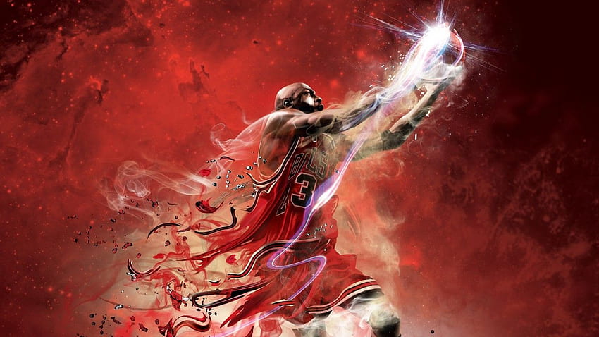 Michael Jordan, dessin animé cool de Michael Jordan Fond d'écran HD