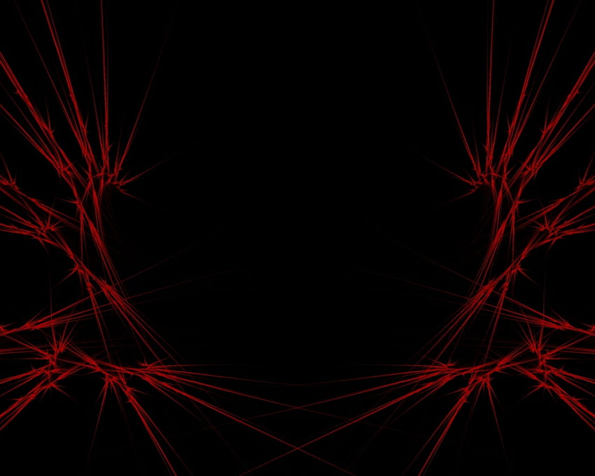 抽象的な黒赤の PC と Mac、ゲームの赤と黒の抽象 高画質の壁紙