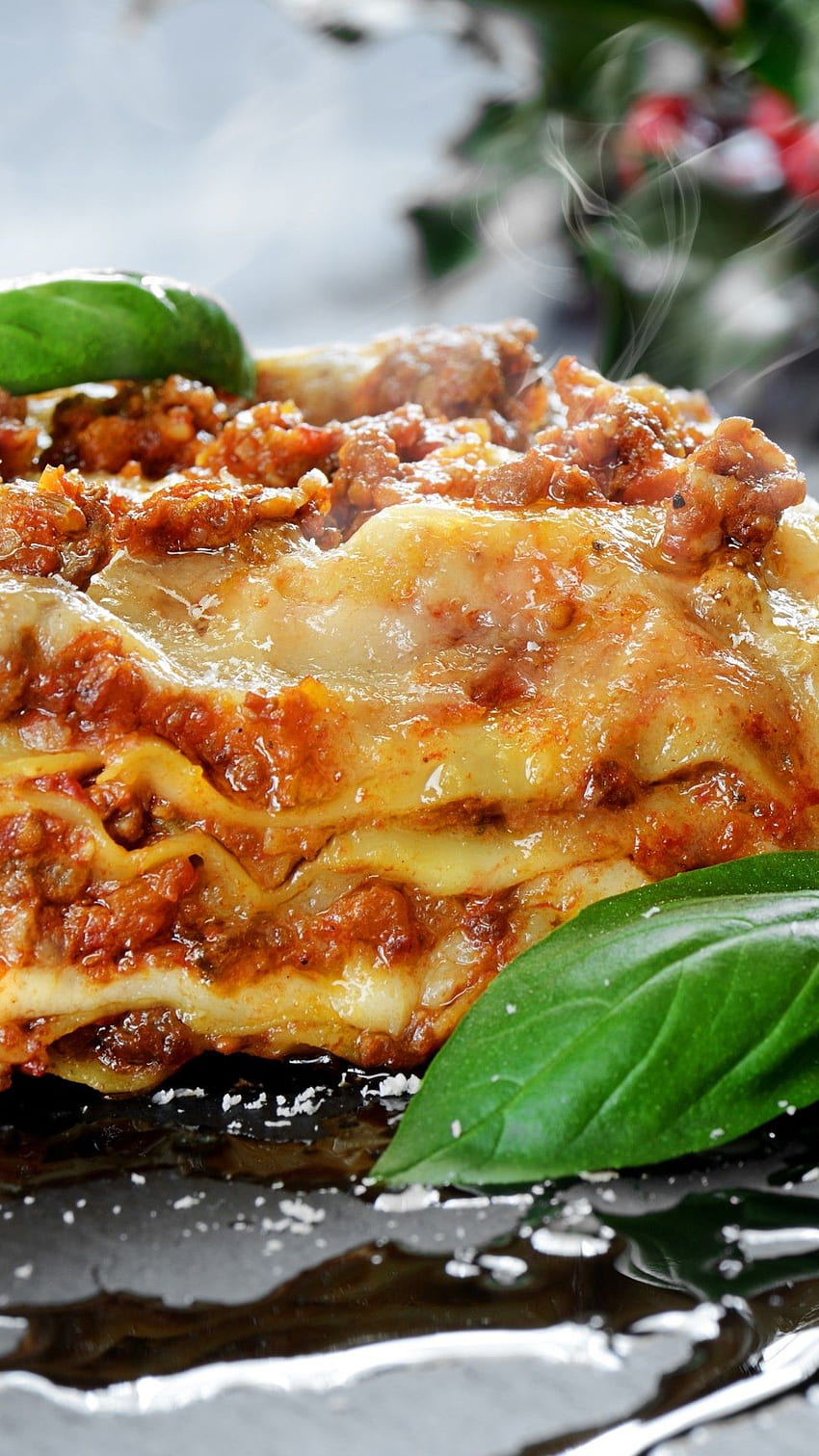 Lasagna, Vegetable for iPhone HD phone wallpaper