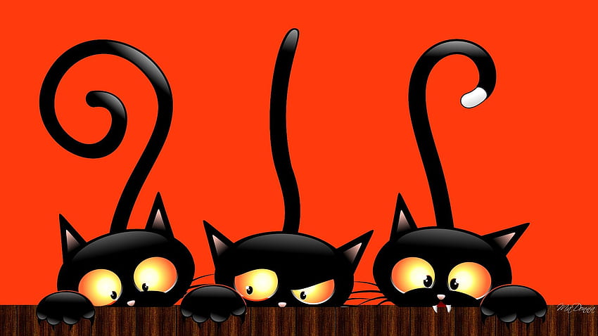 50 Cute and Happy Halloween for, Cute Cartoon Happy Halloween HD wallpaper