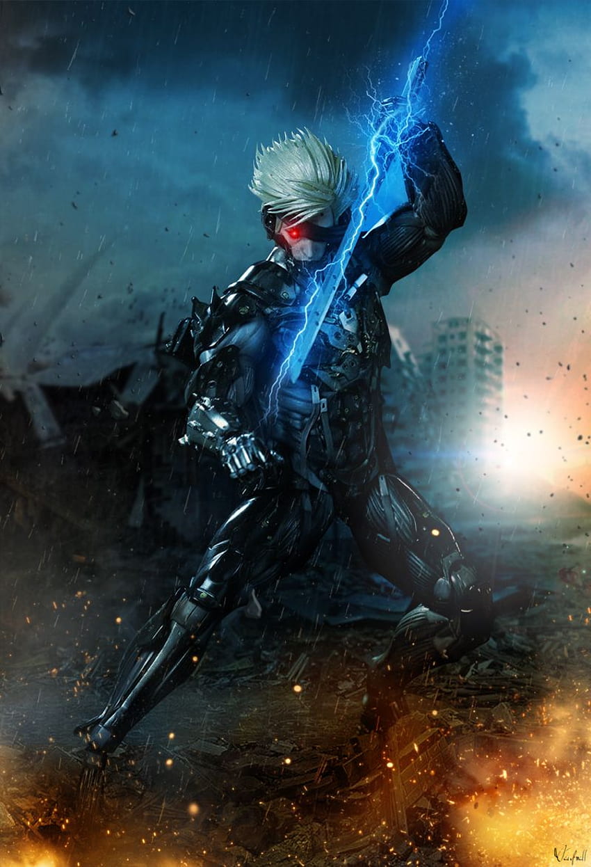 Hot Toys Metal Gear Rising: Revengeance - Raiden VGM17 ( Regular Edition)