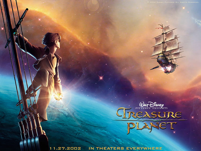 Treasure Planet, Treasure Island HD wallpaper