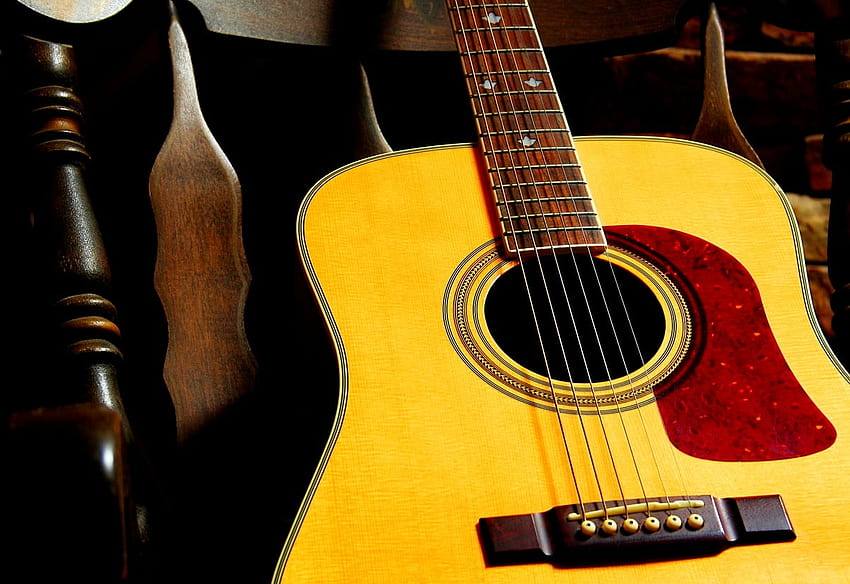 Background Guitar, Musical Instrument, String Instrument., Cool Acoustic Guitar HD wallpaper