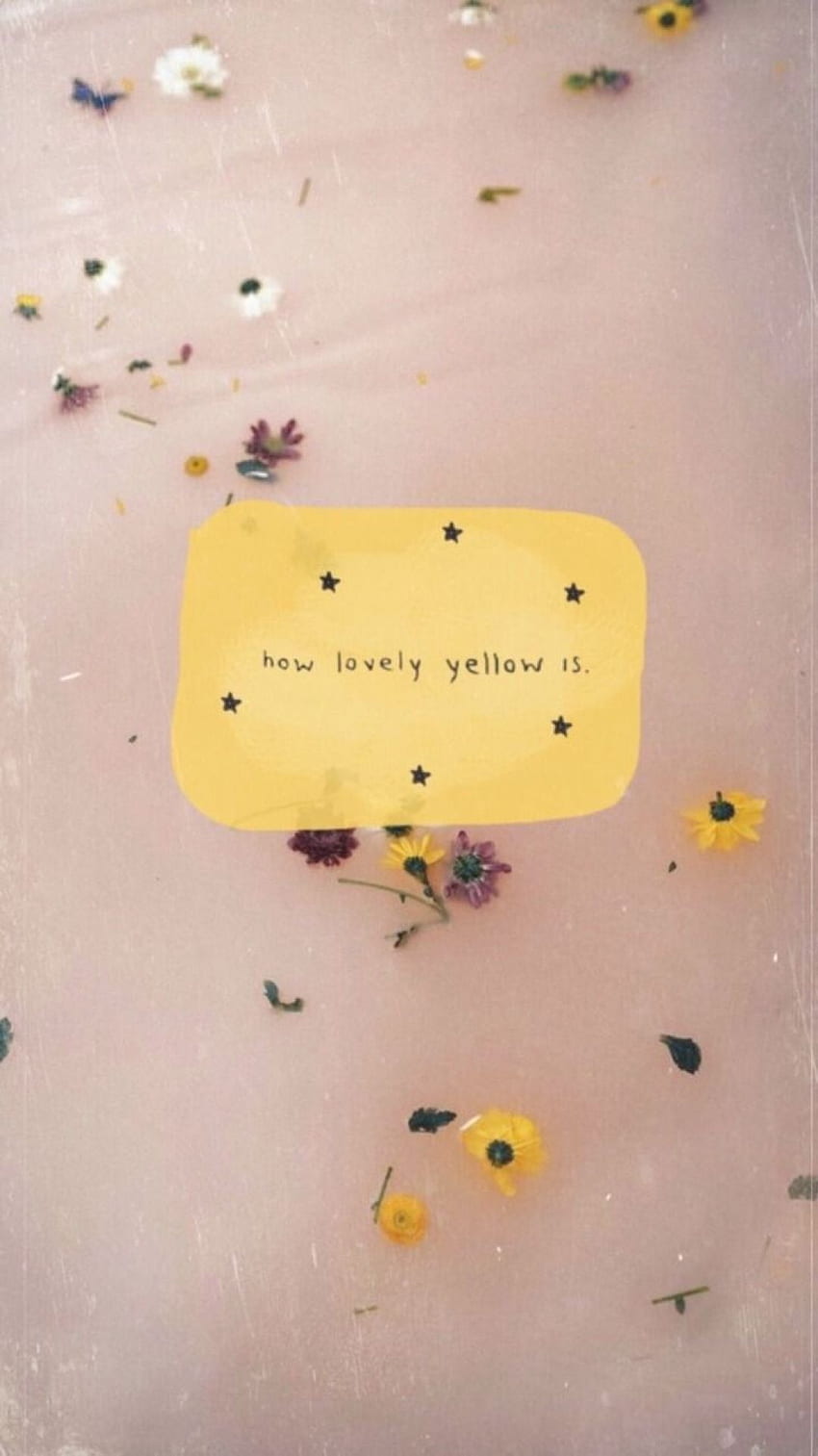 Yellow Aesthetic Tumblr - Android, iPhone, Background / (, ) () (2020), Yellow Bee Aesthetic HD phone wallpaper