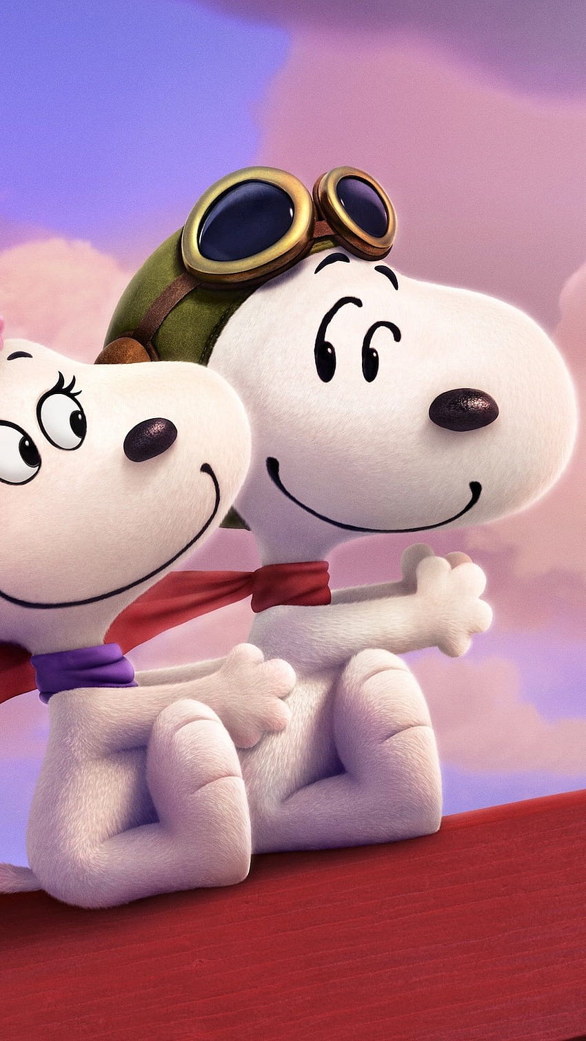Snoopy And Fifi In The Paris IPhone 8 7 6 6S Plus HD phone wallpaper