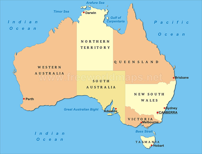 mapa de australia - lista de amor fondo de pantalla