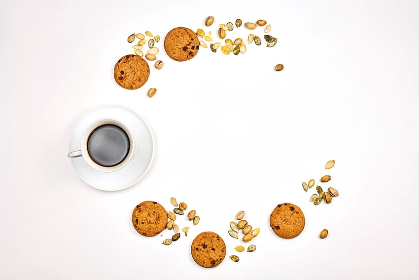 Food, Cookies, Coffee, Cup HD wallpaper
