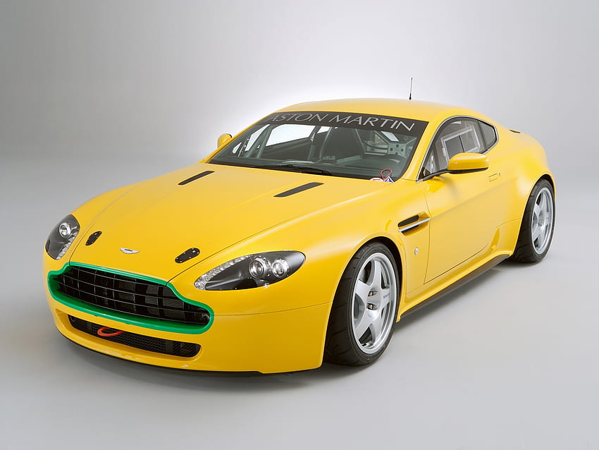 Auto, Aston Martin, Автомобили, Изглед отпред, Стил, 2007, V8, Vantage HD тапет