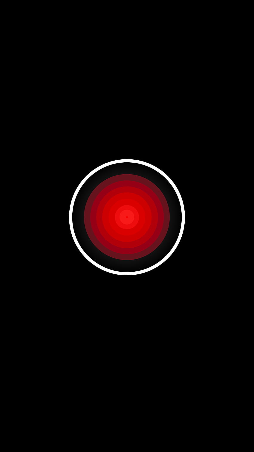 HAL 9000 - หน้าจอล็อก iOS . แกลเลอรี่ วอลล์เปเปอร์โทรศัพท์ HD
