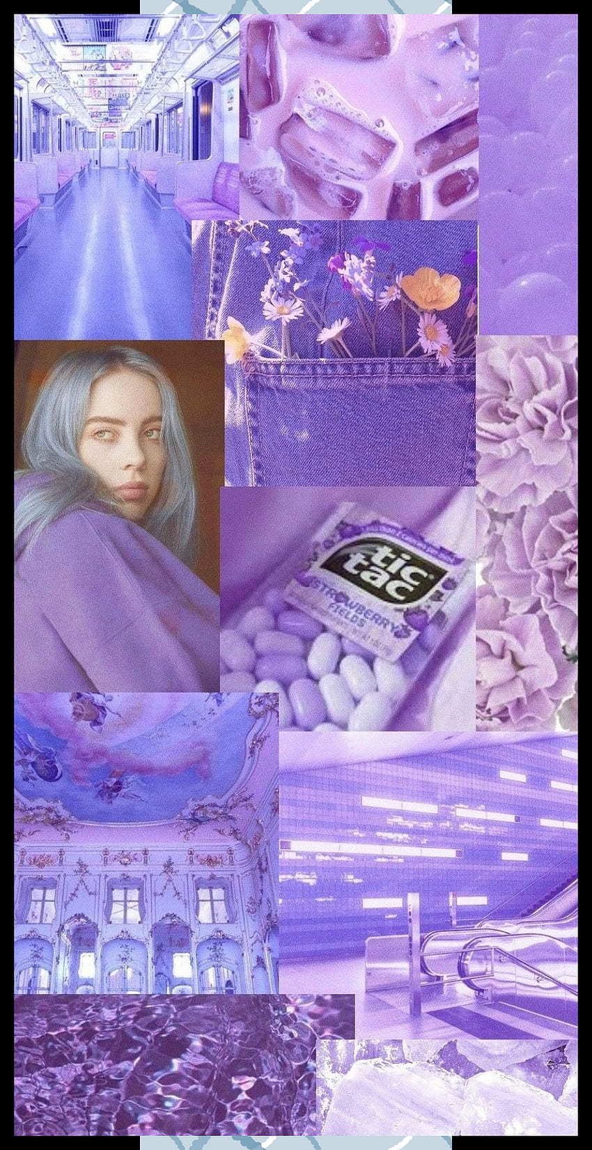 Pastel Light Purple Aesthetic Billie Eilish 2 HD phone wallpaper