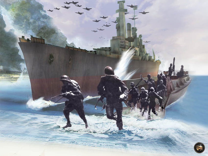 Líderes de guerra: Segunda Guerra Mundial, Marinha da Segunda Guerra Mundial papel de parede HD